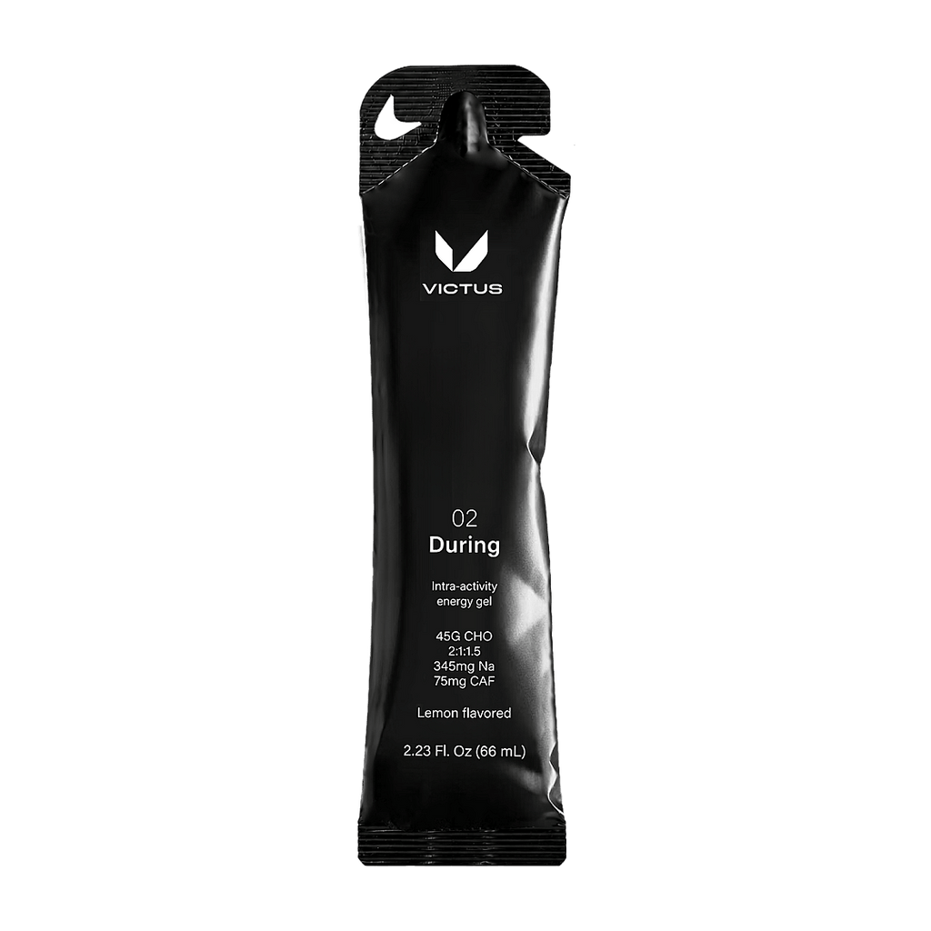 Victus Gels Single Serve / Lemon 02 During: Caffeinated Gel XMiles