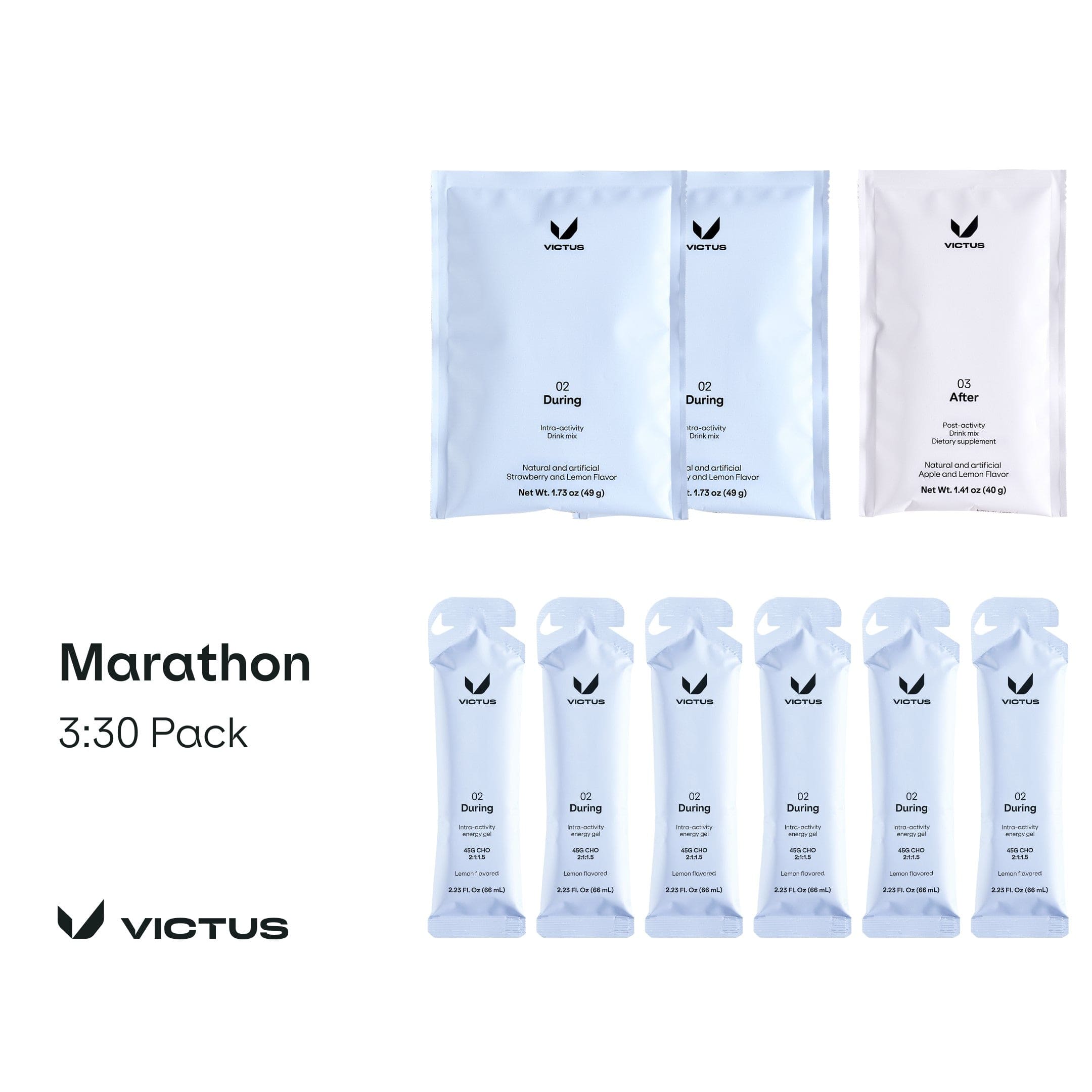 Victus Trial Pack 3:30 Pack Marathon Pack XMiles