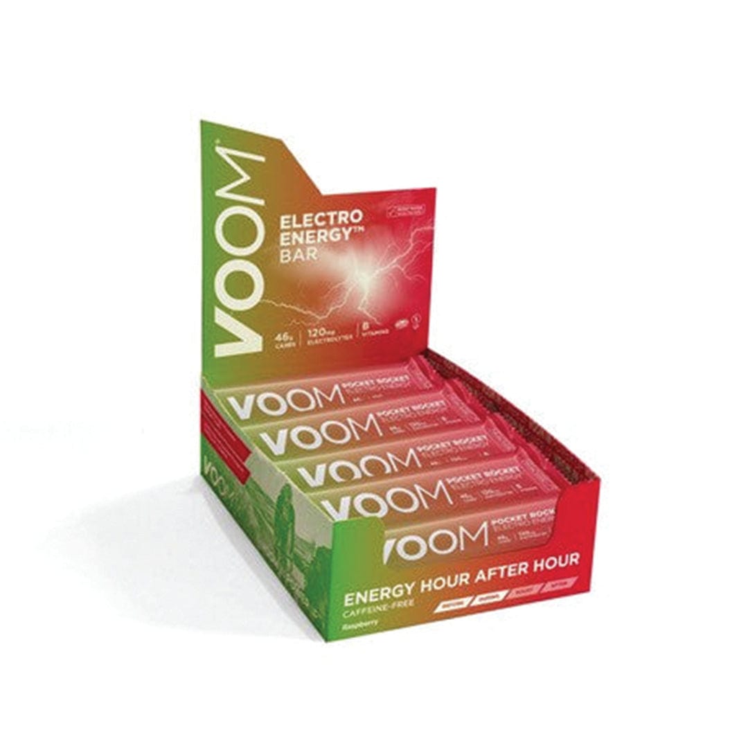 Voom Energy Bars Box of 20 / Electro Energy Pocket Rocket XMiles