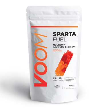 VOOM Energy Drink 10 Serving Pouch (800g) / Tomato & Red Peppers Sparta Fuel XMiles