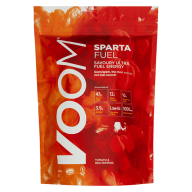 VOOM Energy Drink 10 Serving Pouch (800g) / Tomato & Red Peppers Sparta Fuel XMiles