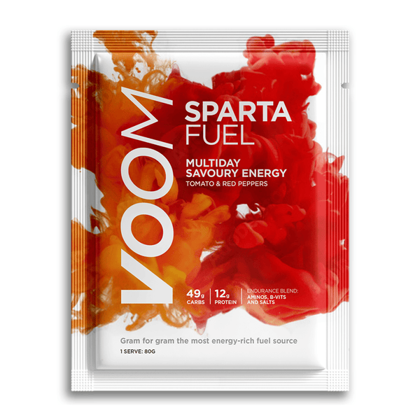 VOOM Energy Drink Single Serve / Tomato & Red Peppers Sparta Fuel XMiles