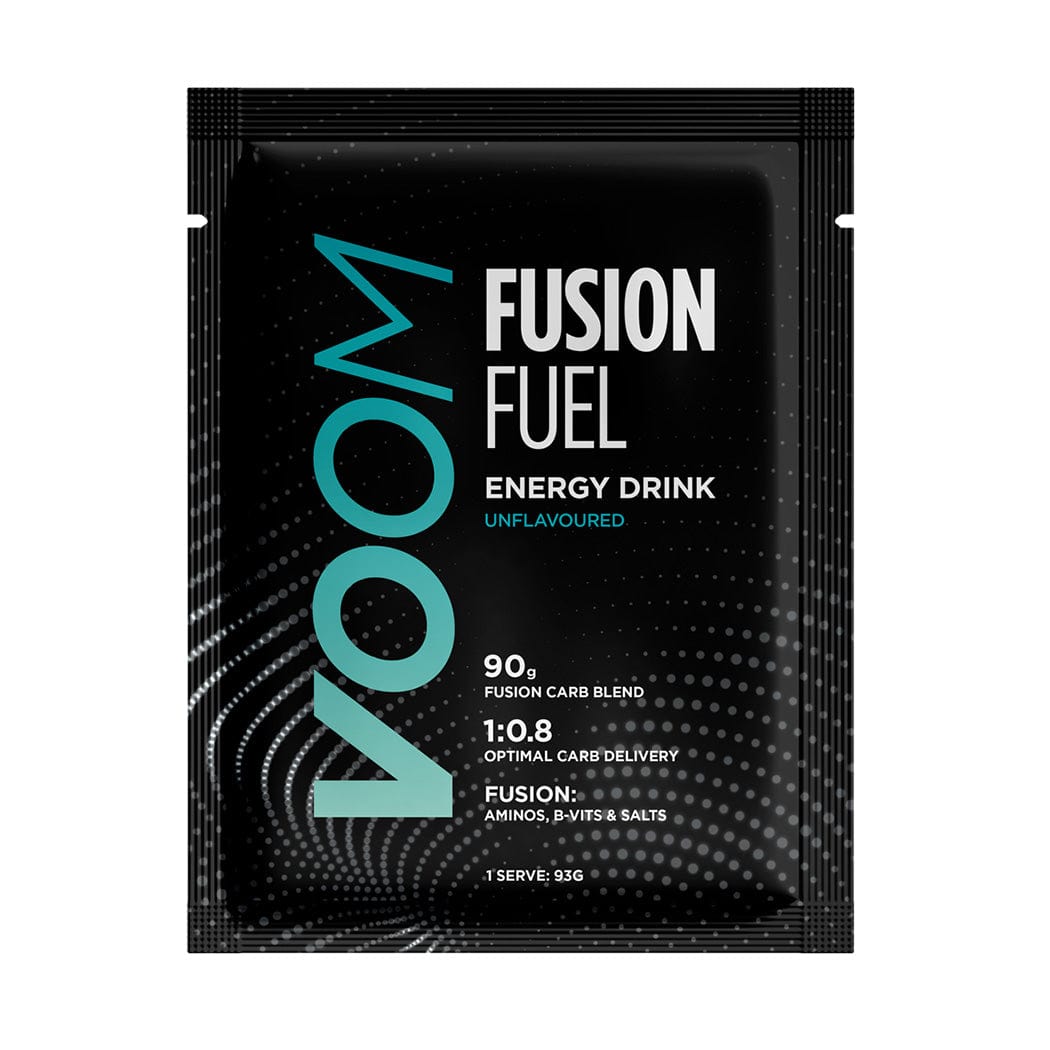 Voom Energy Drink Single Serve / Unflavourerd Fusion Fuel Energy Drink XMiles