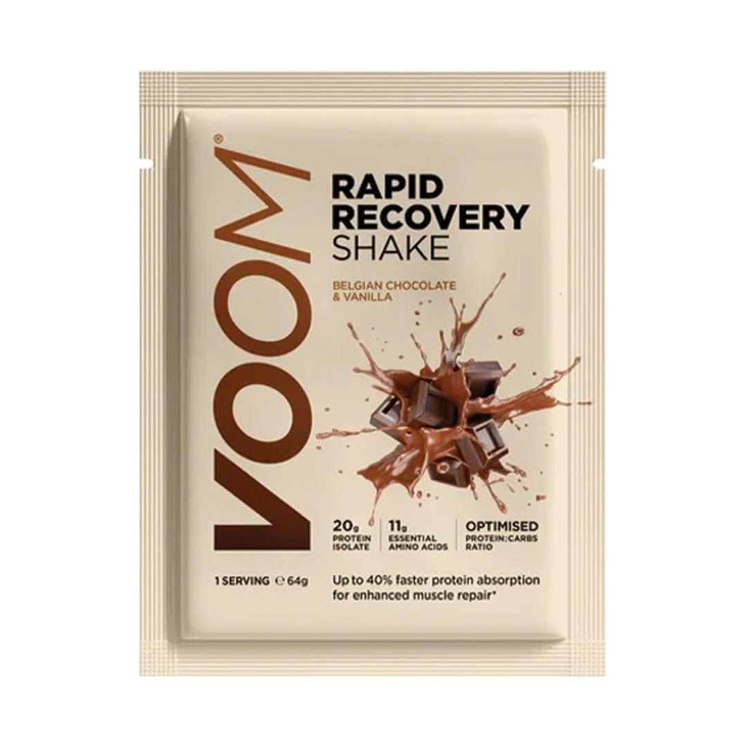 Voom Protein Drink Single Serve / Belgian Chocolate & Vanilla Rapid Recovery Protein XMiles
