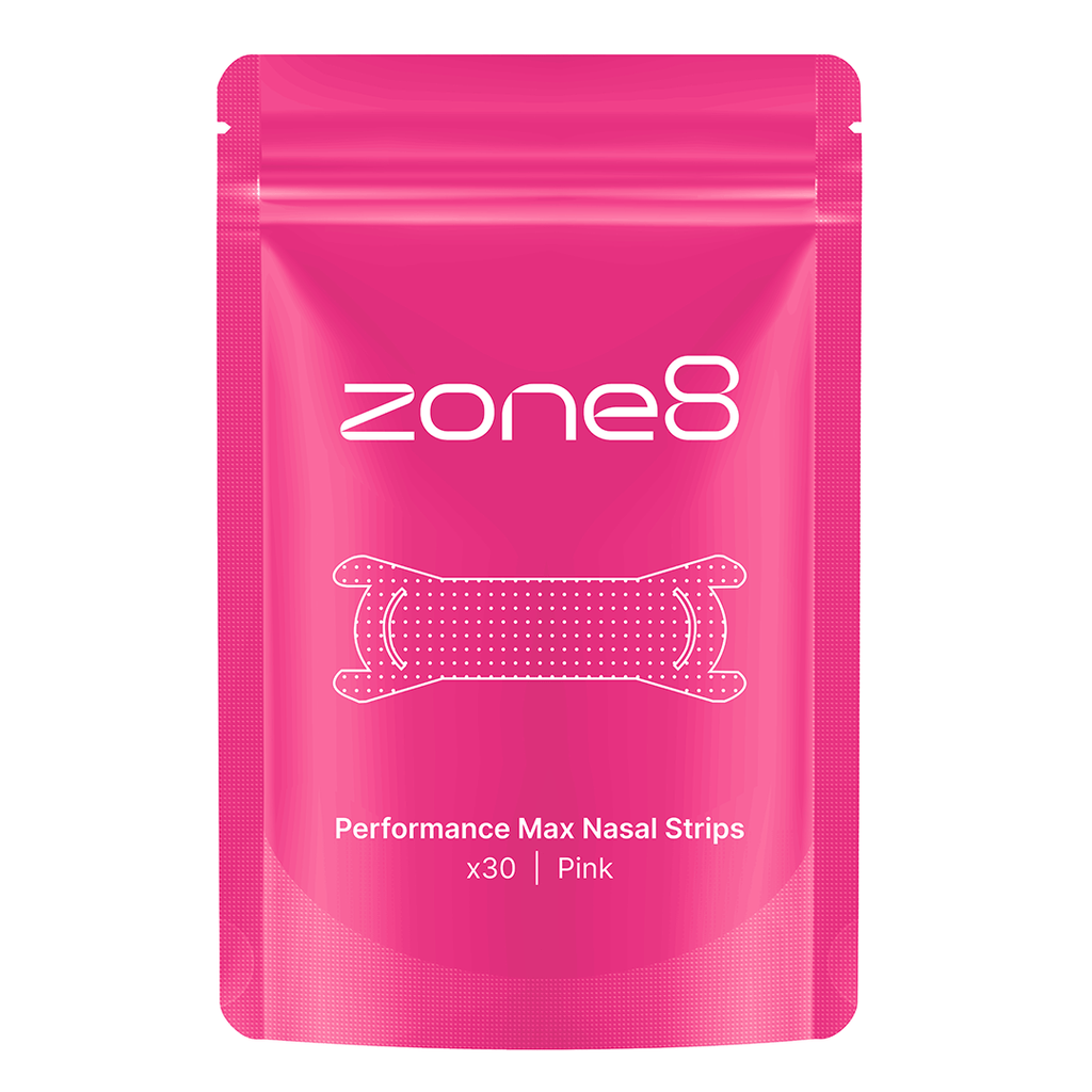 Zone8 Accessories Pink Performance Max Nasal Strips XMiles