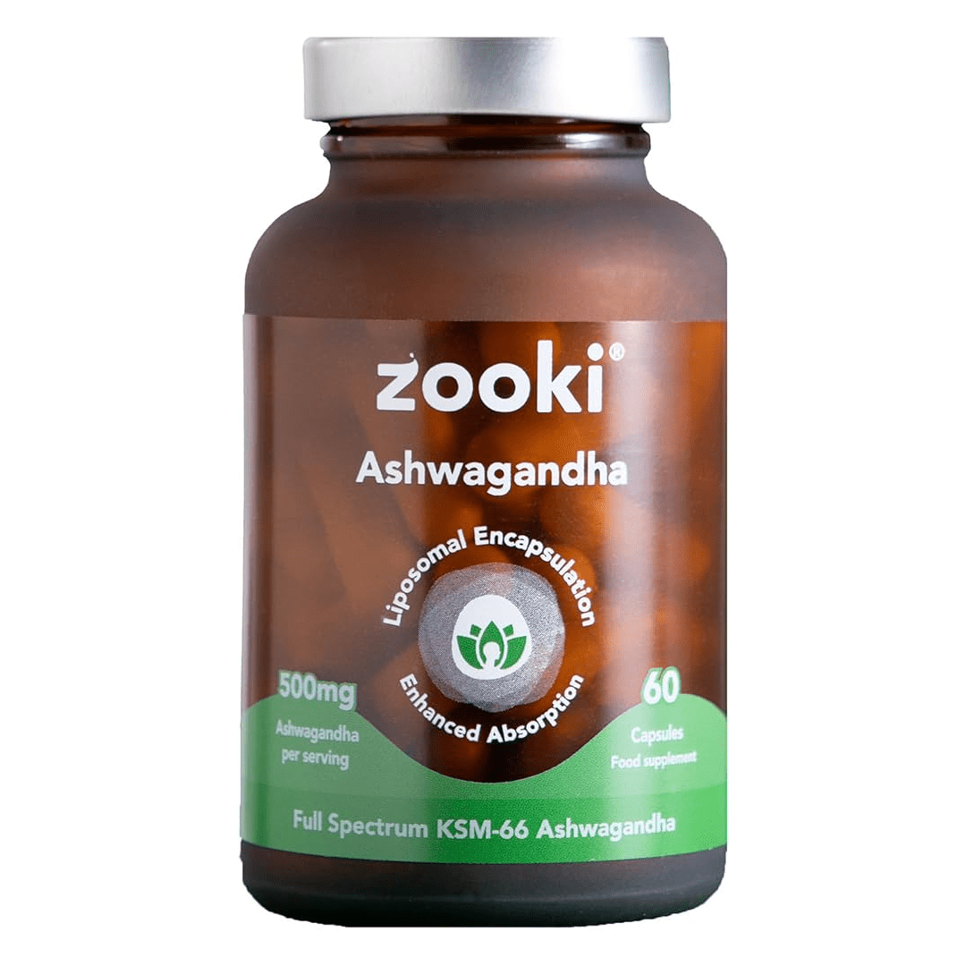 Zooki Supplement 30 Serve Jar Ashwagandha Capsules XMiles