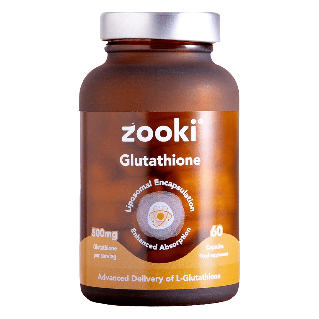 Zooki Supplement 30 Serve Jar Glutathione Capsules XMiles