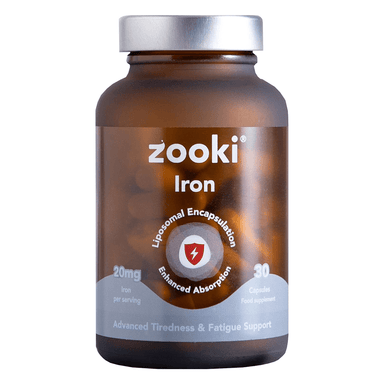 Zooki Supplement 30 Serve Jar Iron Capsules XMiles