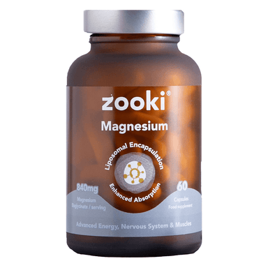 Zooki Supplement 30 Serve Jar Magnesium Capsules XMiles