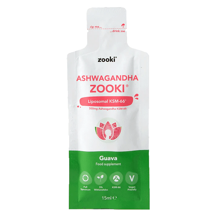 Zooki Supplement Single Serve / Guava Ashwagandha XMiles