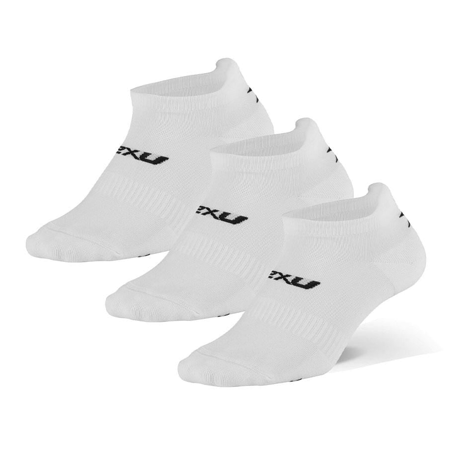 2XU Socks White / Small Ankle Socks - 3 Pack XMiles