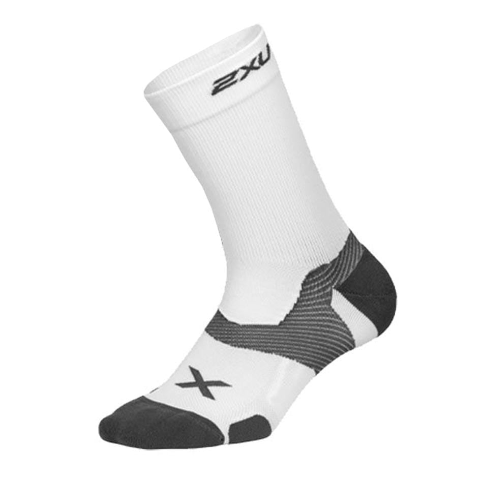 2XU Socks White / Small Vectr Ultralight Crew Socks XMiles
