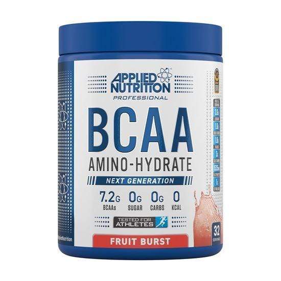 Applied Nutrition Supplement Fruit Burst BCAA Amino-Hydrate 450g (32 serves) XMiles