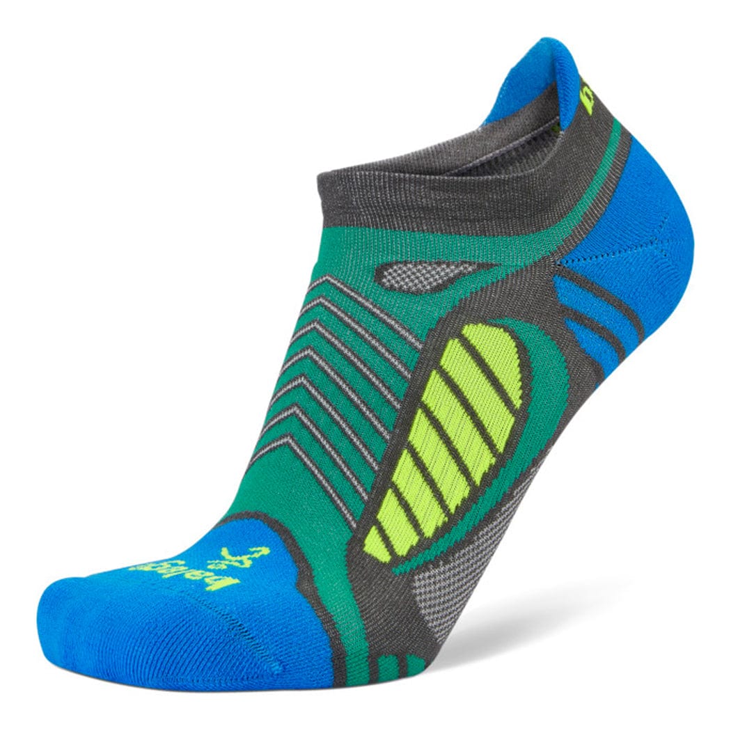 Balega Socks Light Grey / Bright Turquoise / Small Ultralight No Show Running Socks XMiles
