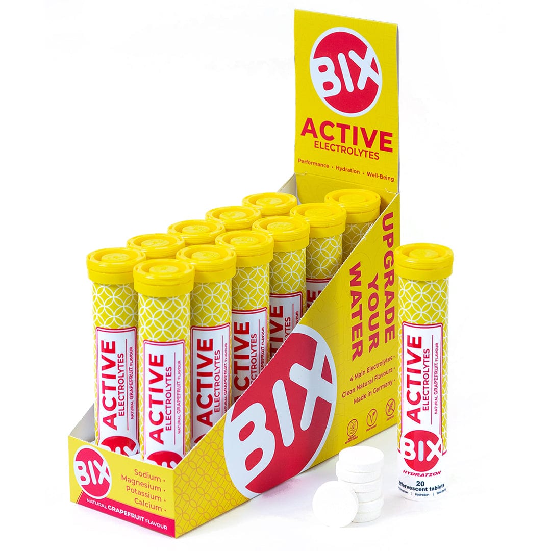 Bix Electrolyte Drinks Grapefruit / Box of 6 Tubes BIX Active XMiles