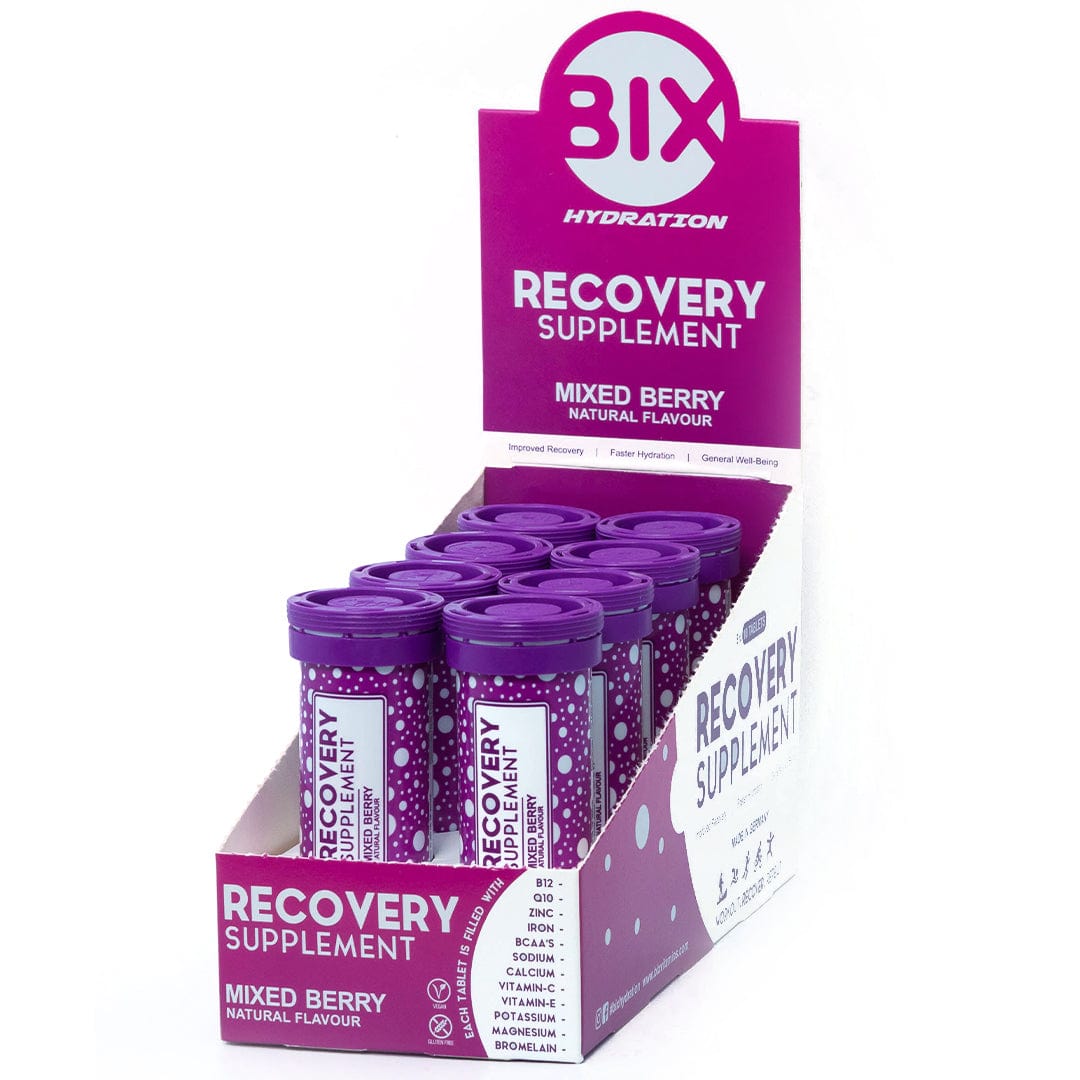 Bix Protein Drink Mixed Berry / Box of 8 Tubes BIX Recovery XMiles