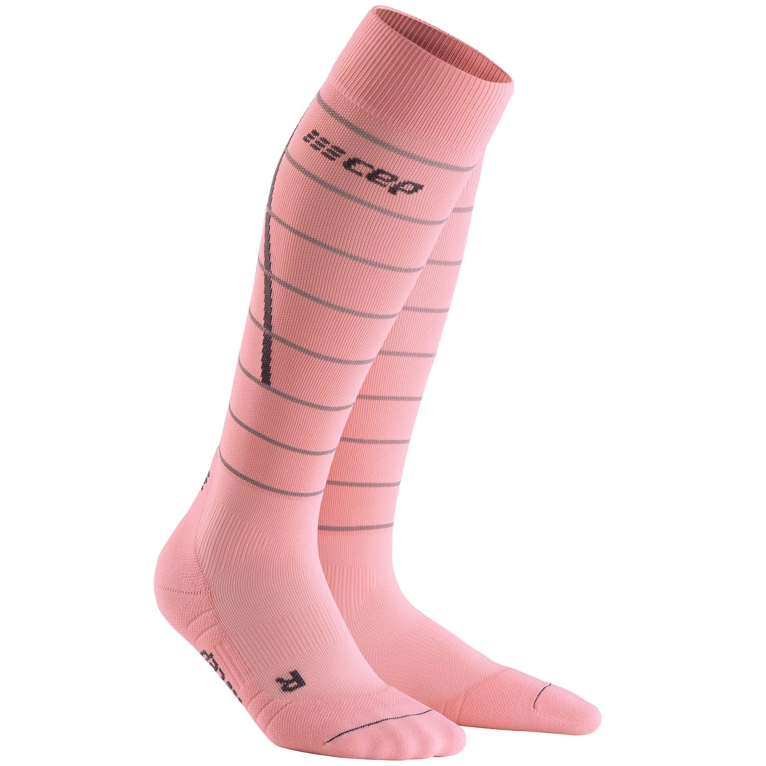 Reflective Compression Women's Tall Socks — XMiles