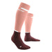 CEP Rose / Dark Red / II The Run Compression Womans Tall Socks XMiles