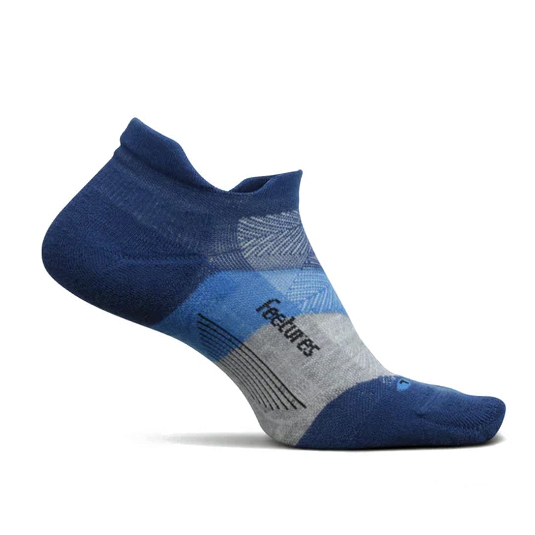 Feetures Socks Buckle Up Blue / M Elite Max Cushion No Show Tab Sock XMiles