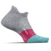 Feetures Socks Go Grey / S Elite Light Cushion No Show Tab Running Sock XMiles