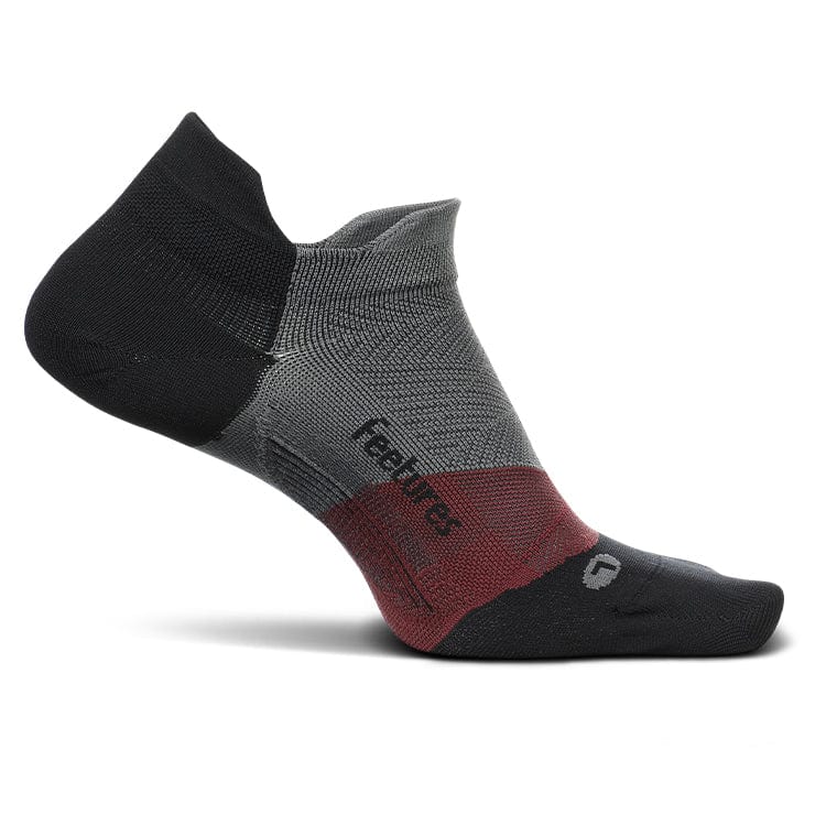 Feetures Socks Smokey Quartz / S Elite Max Cushion No Show Tab Sock XMiles