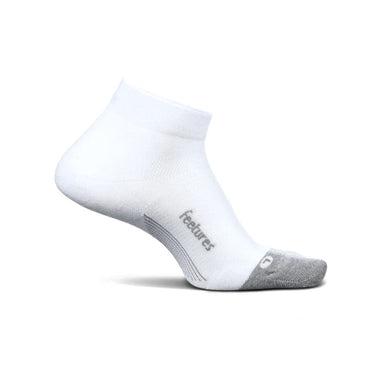 Feetures White / S Elite Max Cushion Low Cut XMiles