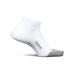 Feetures White / S Elite Max Cushion Low Cut XMiles