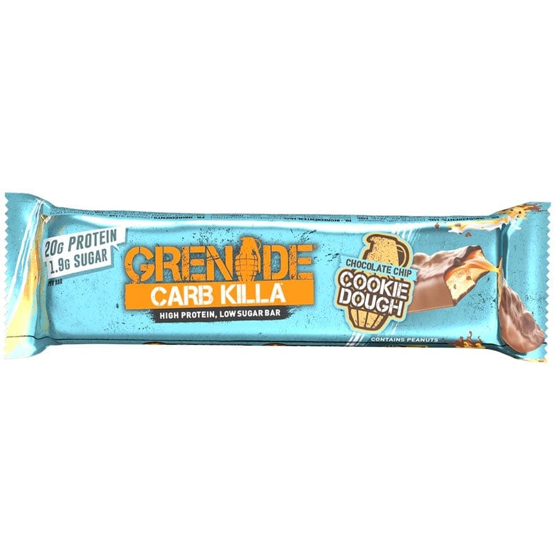Grenade Bars / Food Choc Chip Cookie Dough Carb Killa Protein Bar XMiles