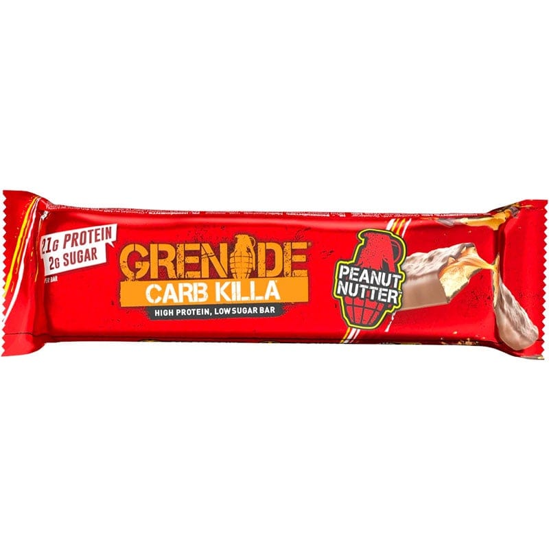 Grenade Bars / Food Peanut Nutter Carb Killa Protein Bar XMiles