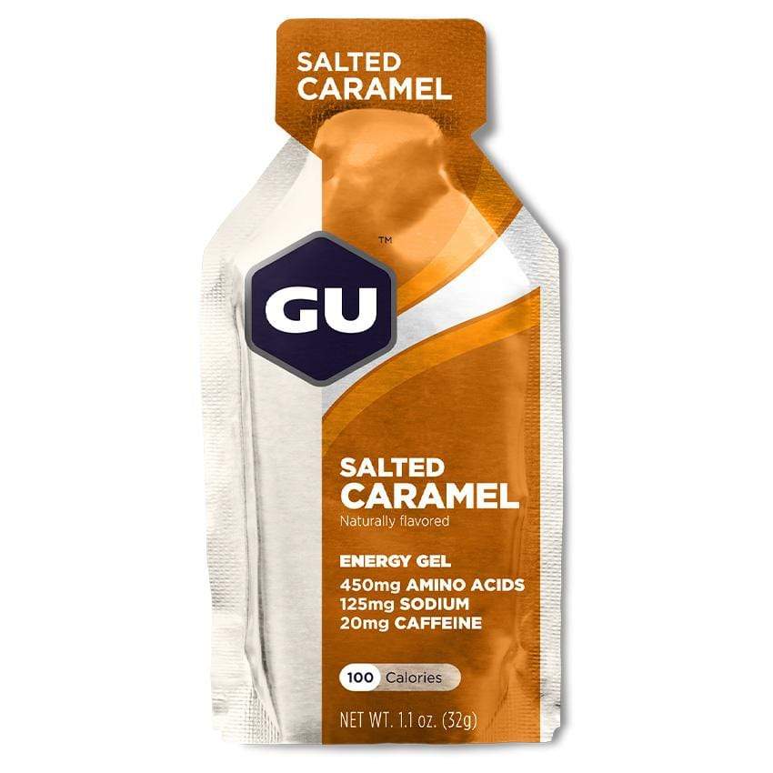 GU Gels Salted Caramel GU Energy Gels - 32g Gel XMiles