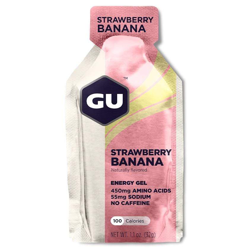 GU Gels Strawberry Banana GU Energy Gels - 32g Gel XMiles