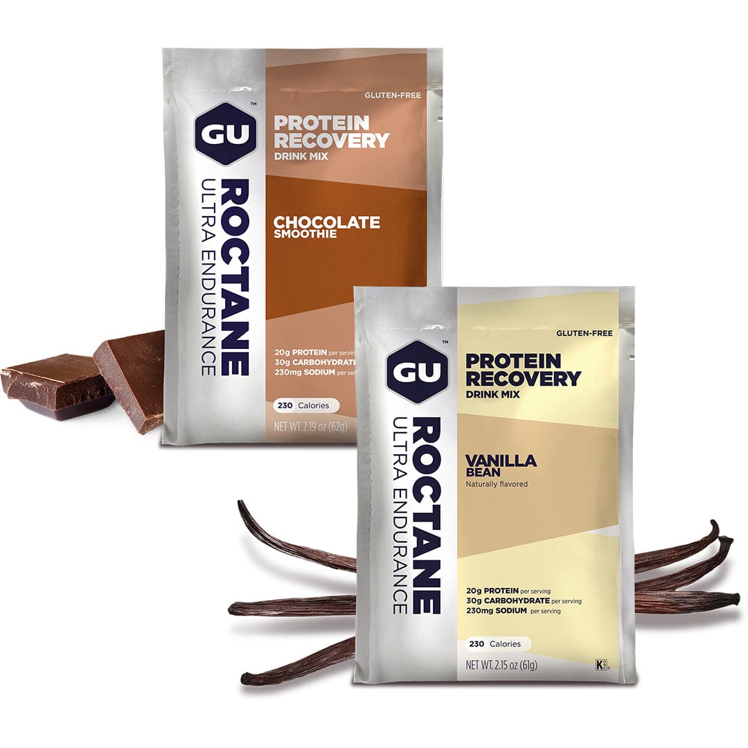GU Recovery Drink GU Roctane Protein Recovery Drink Sachets XMiles