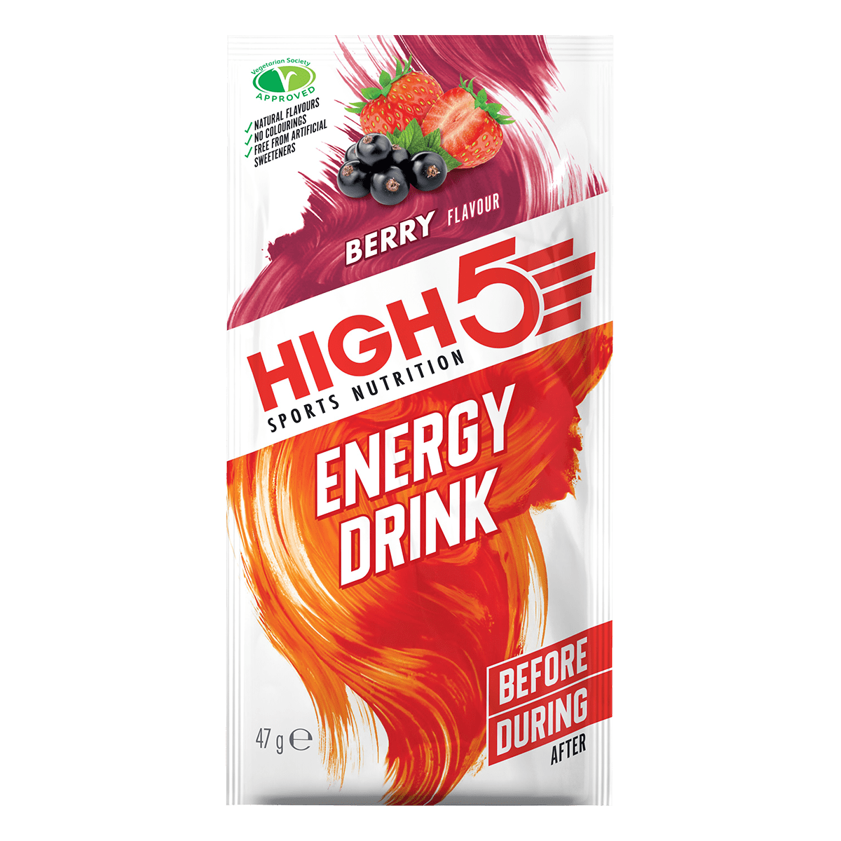 High5 Berry Energy Drink Sachet (47g) XMiles
