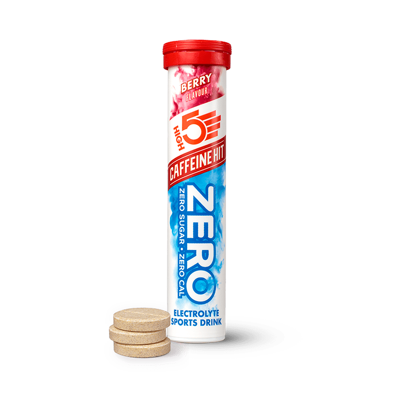 High5 Electrolyte Drinks Berry Zero Caffeine Hit Electrolyte Drink XMiles