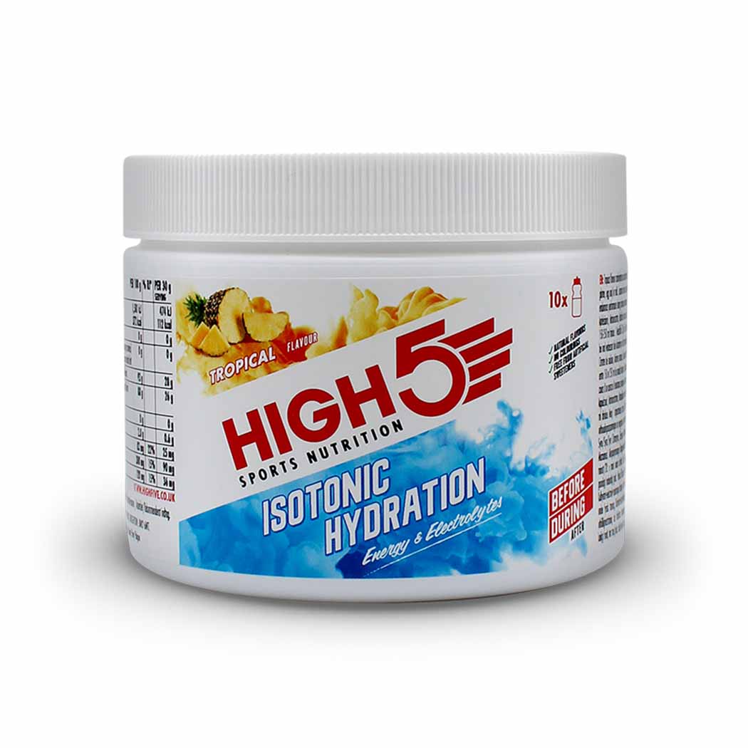 High5 Electrolyte Drinks Tropical / 300g High5 Isotonic Hydration Drink XMiles