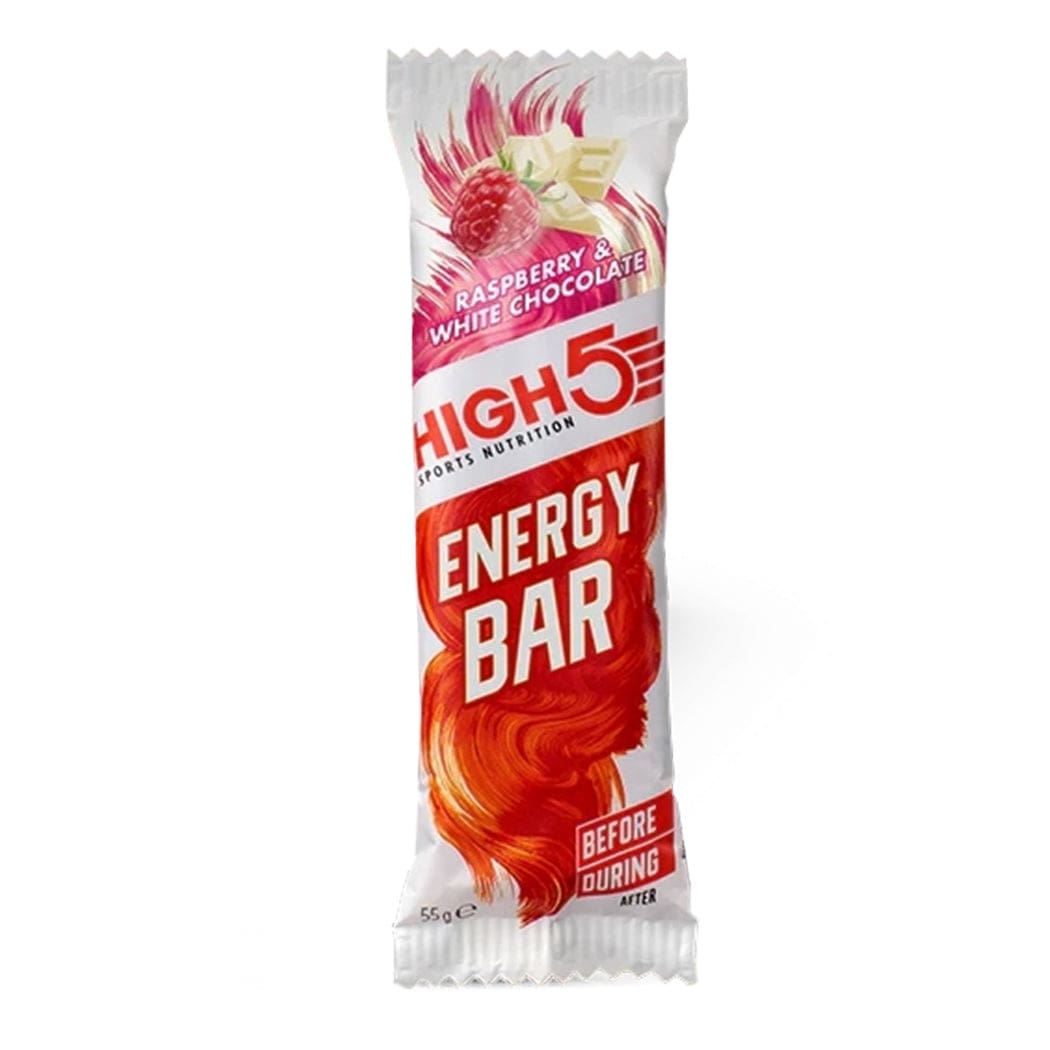 High5 Energy Bars Raspberry & White Chocolate High5 Energy Bar (55g) XMiles
