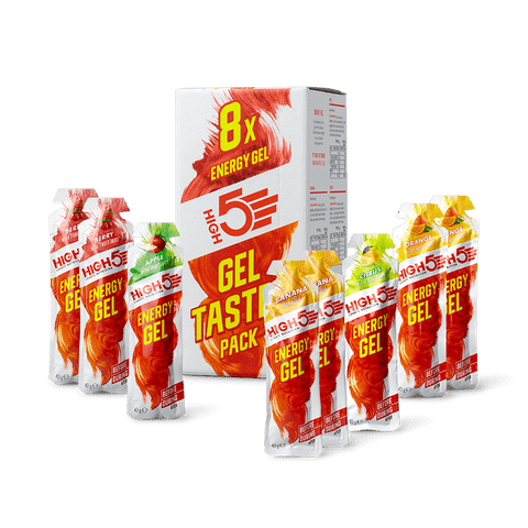 High5 Gels 8 x Energy Gels High5 Energy Gel Taster Pack XMiles