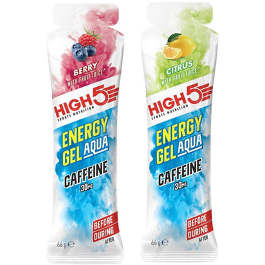 High5 Gels High5 Energy Gel Aqua w/ Caffeine (66g) XMiles