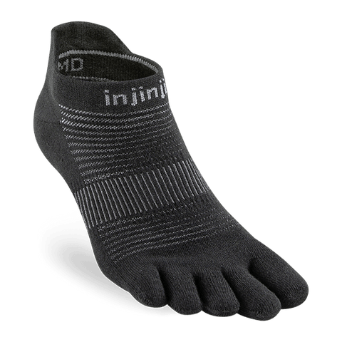 Injinji Socks Black / Small Injinji RUN Lightweight No-Show XMiles