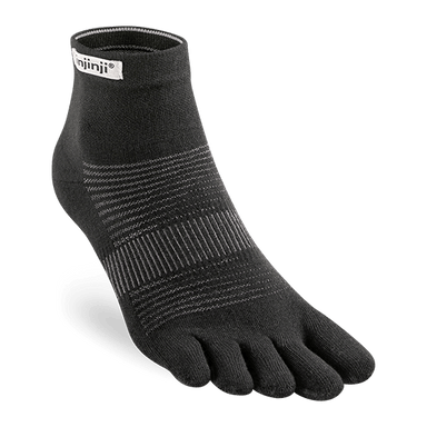 Injinji Socks Black (SS23) / Small Injinji RUN Lightweight Mini-Crew XMiles
