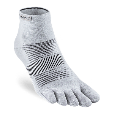 Injinji Socks Gray / Small Injinji RUN Lightweight Mini-Crew XMiles