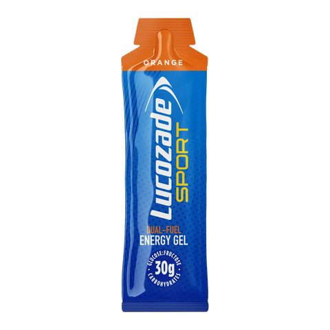 Lucozade Gels Orange Lucozade Sport Dual-Fuel Energy Gels (45g) XMiles