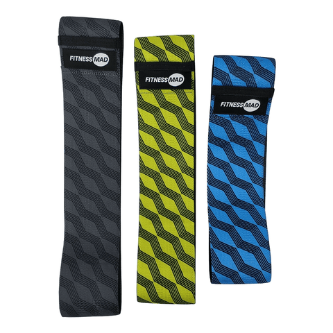 Mad Fitness Training Equipment Squat Band - Set Of 3