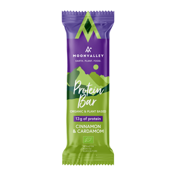 Moonvalley Cinnamon & Cardamom Organic Protein Bar XMiles