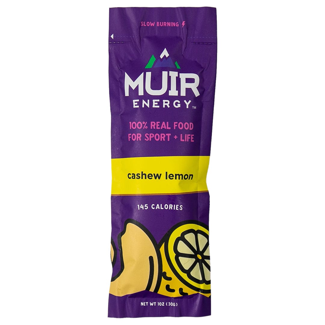 Muir Energy Gels Cashew Lemon Muir Real Food Energy Gel (30g) XMiles