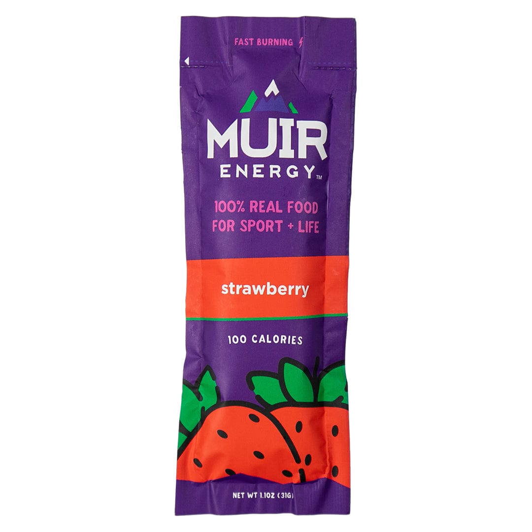 Muir Energy Gels Strawberry Muir Real Food Energy Gel (30g) XMiles