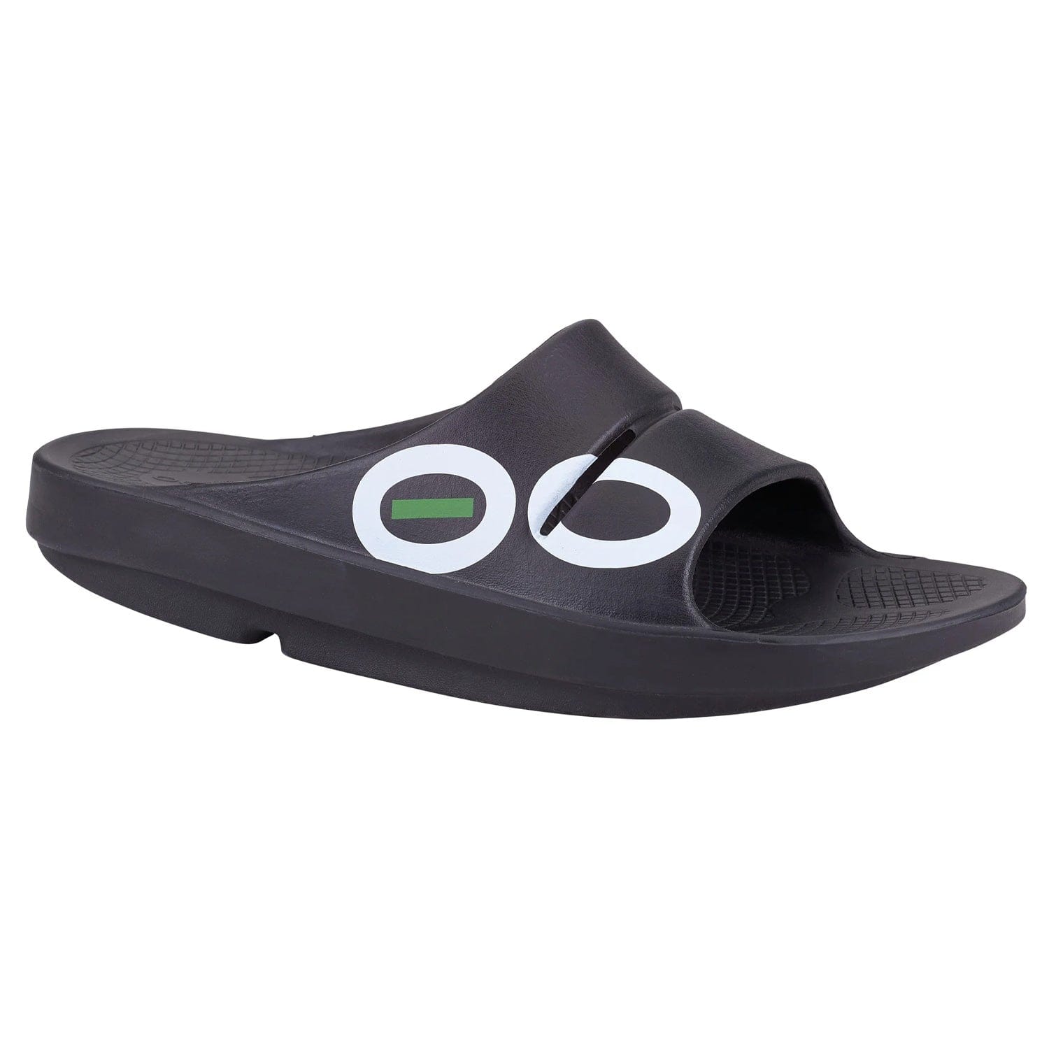 Oofos Sandals \ Slides Black Sport / UK M8 / W9 EU 42 Ooahh Sport Recovery Slides XMiles