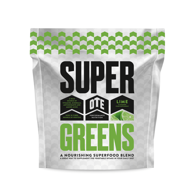 OTE Wellness 390g bulk pack Lime Flavoured Super Green XMiles