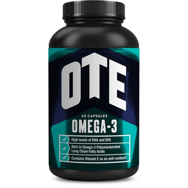 OTE Wellness 60 Capsules Omega-3 Fish Oil Supplement XMiles