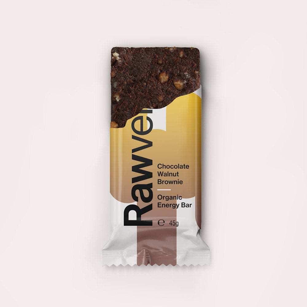Rawvelo Energy Bars Chocolate Walnut Brownie Organic Energy Bar (45g) XMiles